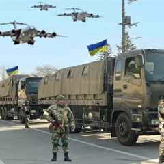 Russia Shocked! $11.8 Billion in Japan-US Aid Arrives in Ukraine Aboard C-17 Aircraft