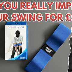 CAN YOU REALLY IMPROVE YOUR GOLF SWING FOR £10? Longridge Power Band Training Aid Review 2024!