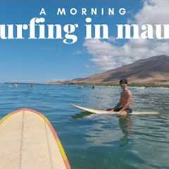 SURFING VLOG IN MAUI, HAWAII