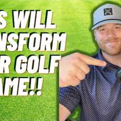 This Is the BEST GOLF TRAINING AID For Hitting Consistently PURE Iron Shots!