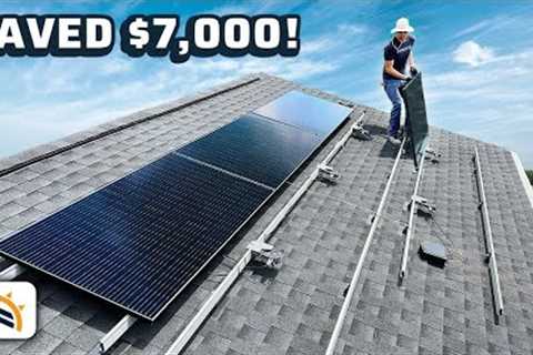 How To Install Your Own DIY Solar System | No More Power Bills!