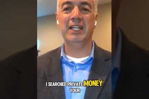 Dan Cantillana's Journey To Success _ Raising Private Money #shorts