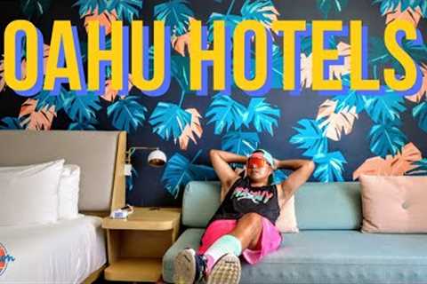 Staying at 5 HOTELS in 7 Days Around the Island of OAHU, HAWAII