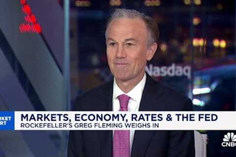 We're at a pivot point in the economy, says Rockefeller Capital Management’s Greg Fleming