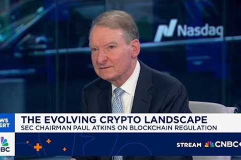 SEC Chairman Paul Atkins on regulating booming crypto industry