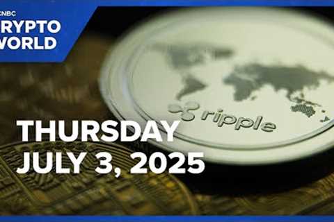 XRP rises after Ripple applies for U.S. banking license: CNBC Crypto World