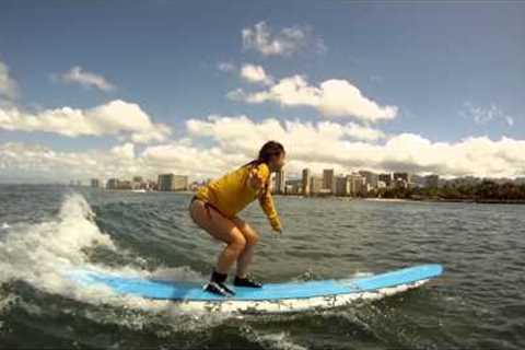 Surfing Lessons Hawaii by Kai Sallas' Pro Surf School