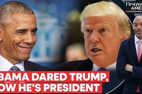 Barack Obama's Roast of Donald Trump Motivated Him to Run for President | Firstpost America