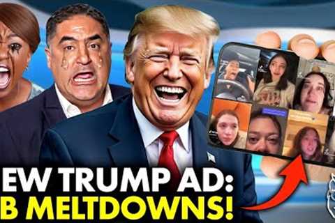 Trump Drops Hysterical New Ad ROASTING Libs Unhinged Election Night Meltdowns 🤣