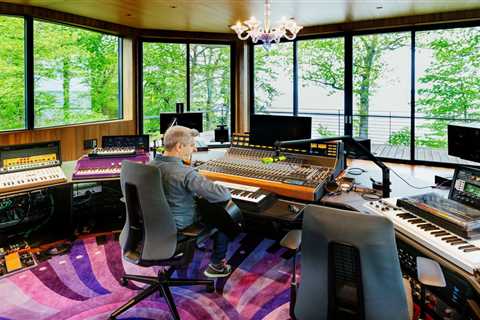 Phish Bassist Mike Gordon’s Home Studio Is Just as Psychedelic as You’d Expect