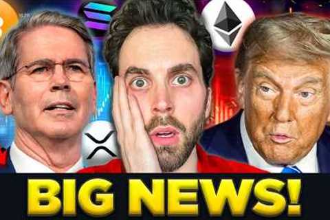 IT'S STAGED! 🇺🇸 Treasury Secretary Scott Bessent Reveals Crypto's Next Move (Solana & XRP News)