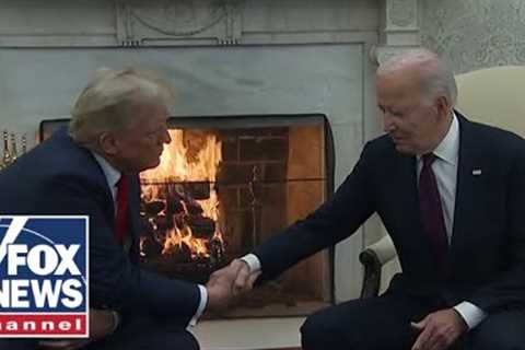 Biden congratulates Trump during historic Oval Office meeting: 'Welcome back'