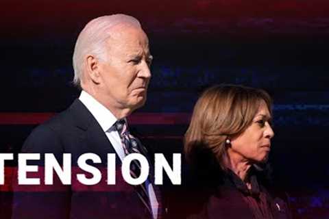 Palpable tension between Biden and Harris during first appearance since brutal election wipeout