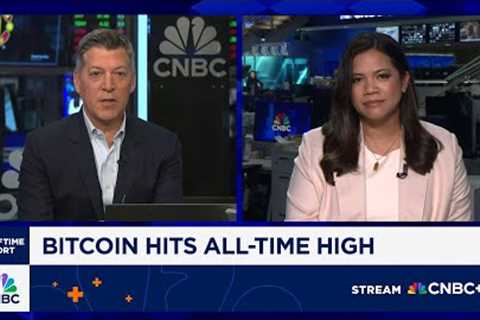 Bitcoin hits another all-time high