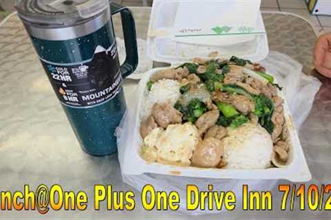 4K Lunch@One Plus One Drive Inn 7/10/25 #oneplusone #hawaiifood #hawaiifoodreviews #hawaiifoodfind