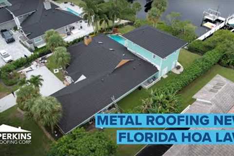 New Florida HOA Law 2024: What Homeowners Need to Know About Metal Roof Restrictions