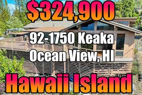 Offered at $324,900. 92-1750 Keaka, Ocean View, Big Island Hawaii Real Estate: MLS#719891