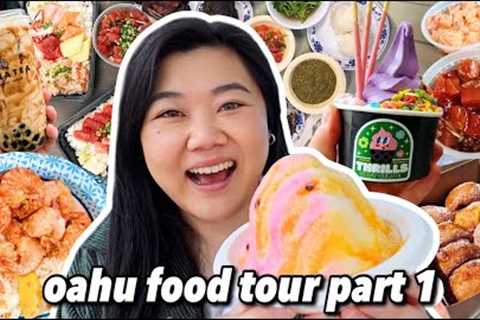 What to Eat in HAWAII! Oahu Food Tour Part 1