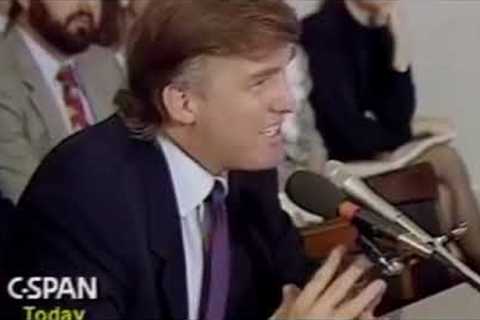 Donald Trump on Politics, Economic Recovery and Real Estate in 1991 - The Interview You Must See!
