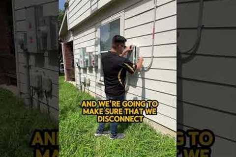 How to remove solar panels for a roof replacement part 1