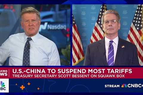 Watch CNBC's full interview with Treasury Secretary Scott Bessent