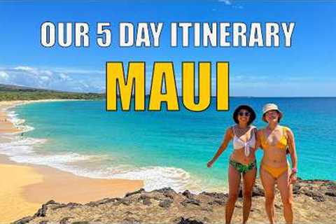 Maui Hawaii 5 Day Travel Guide | Road To Hana Tips, Food Recs, and Unique Activities