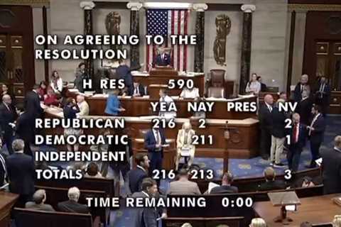 House Passes Trump-Backed Rescissions Package Slashing $9 BILLION in Bloated Spending — FOREIGN AID, NPR, and PBS on the Chopping Block — Two Republicans Voted “No”