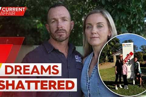 Young family shattered after losing house deposit in a scam | A Current Affair