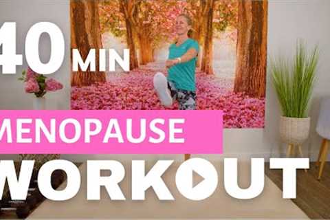 LOSE BELLY FAT with this 40 Minute Menopause Workout!