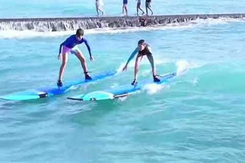 Learn to Surf in Waikiki | Hawaii Surfing Academy LLC | Free Drone Video & Best Surf Lessons Oahu