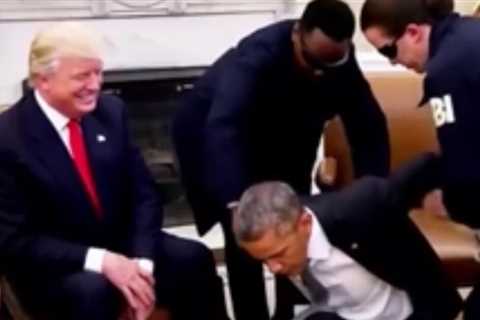 President Trump Sets Internet on Fire with Video of Obama Getting Arrested by FBI Agents and Tossed Into Jail