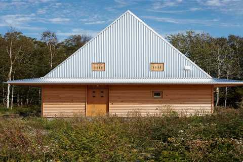 This 605-Square-Foot Swedish Cabin Looks Like It’s Wearing a Witch’s Hat