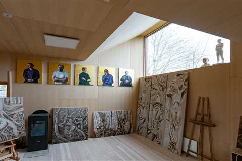 In Norway, a Celebrated Artist Adds a Creative Space to the Backyard of Her Childhood Home