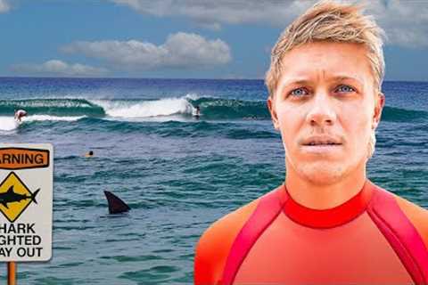 I Surfed Hawaii's Most Shark Infested Wave