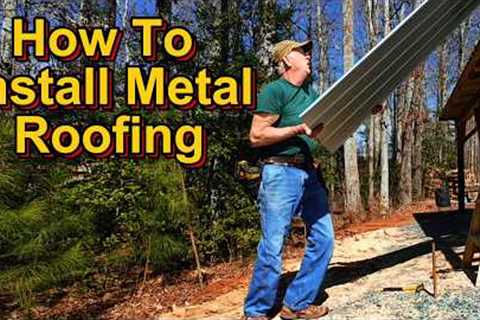 Installing Metal Roofing Panels-Metal Roof Networking