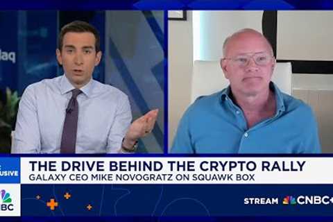 Galaxy CEO Michael Novogratz: Ether has a chance to outperform bitcoin in the next 3-6 months