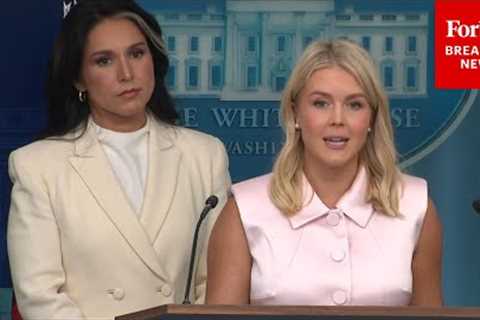 BREAKING NEWS: Karoline Leavitt &amp; Tulsi Gabbard Hold White House Press Briefing After Obama Report