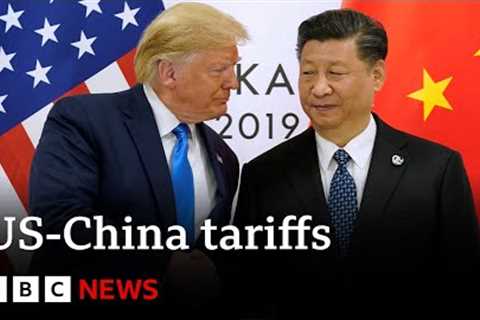 China announces retaliatory action as Donald Trump's tariffs take effect | BBC News