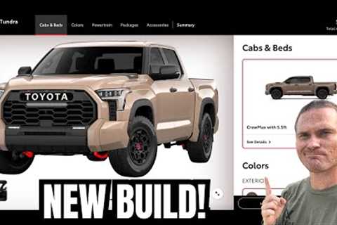Price Keeps Going Up! 2025 Toyota Tundra Build Configurator Is LIVE