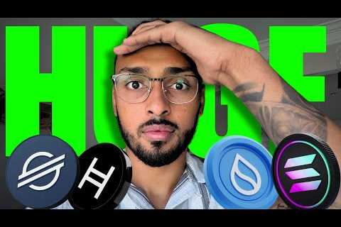 (LIVE) BIG NEWS DUMPS CRYPTO!!!! (BTC, ETH, XRP, SOL, SUI, AND MORE)