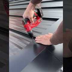 Best Ridge Cap Install #metal #roof