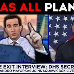 Watch DHS Secretary Mayorkas THROW Biden UNDER THE BUS