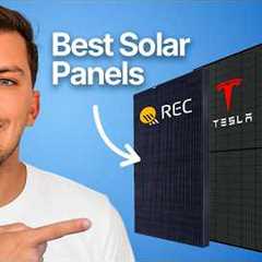 The BEST Solar Panels of 2025!