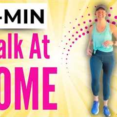 5-Minute Low-Impact Walking Exercise for Weight Loss at Home | NO Jumping!
