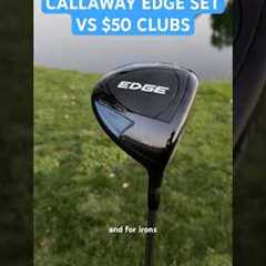 Callaway Edge Set from Costco vs $50 used Clubs 😳 #golf