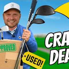 We Bought “LIKE NEW” Second Hand Golf Clubs & The CONDITION SHOCKED US!