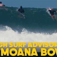 LARGEST SOUTH SWELL OF THE YEAR AT ALA MOANA BOWLS