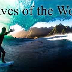 🔴 (ASMR) Waves of the World/Surfing🌊 - Hawaii, Teahupo'o - 10 Hour Loop for Stores