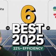 Ultimate 2025 Solar Panel Comparison: 6 Best Brands Ranked!