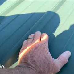 (How not) to install a metal roof